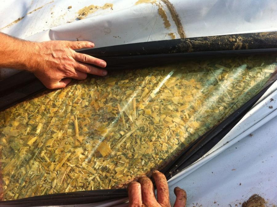 Вакуумная (подкладочная) пленка для силосных и сенажных ям